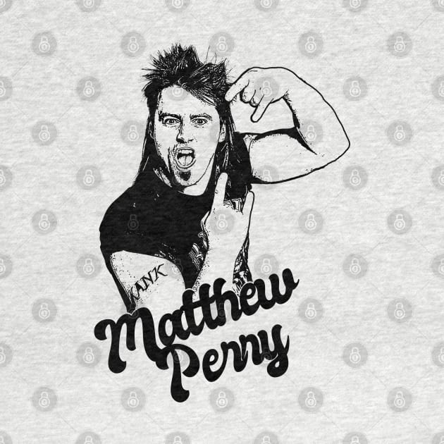 Matthew Perry 80s Style classic by Hand And Finger